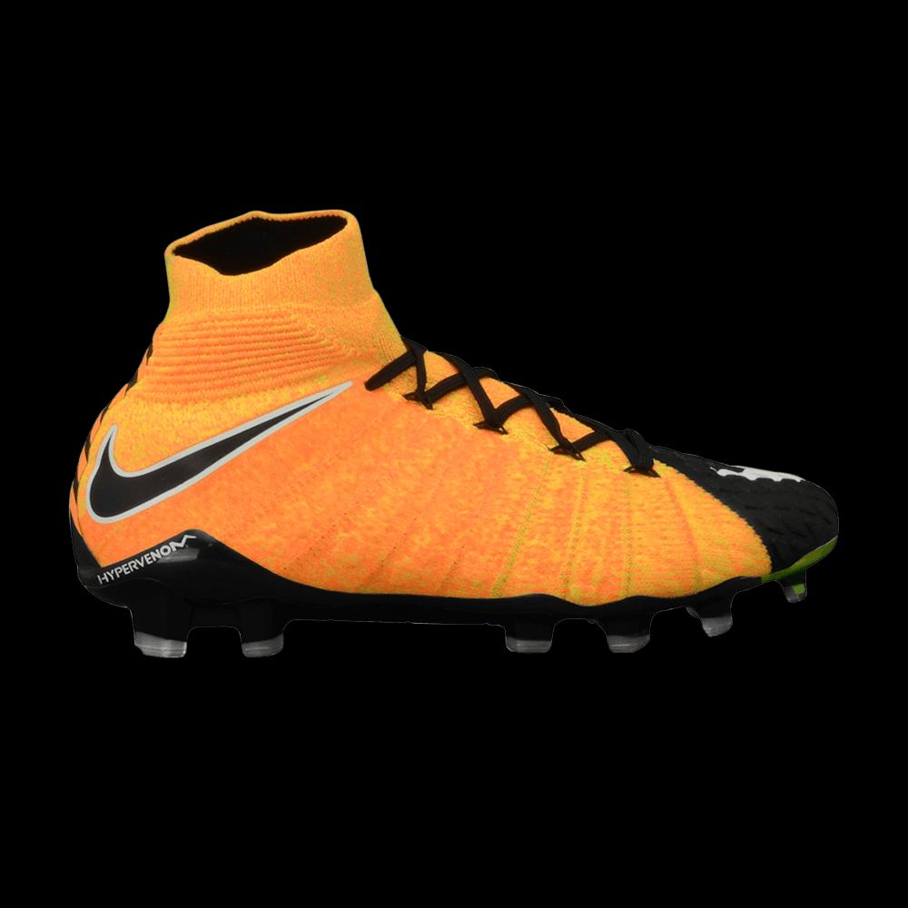 Бутсы Nike Hypervenom Phantom 3 DF FG «Laser Orange Black» 1