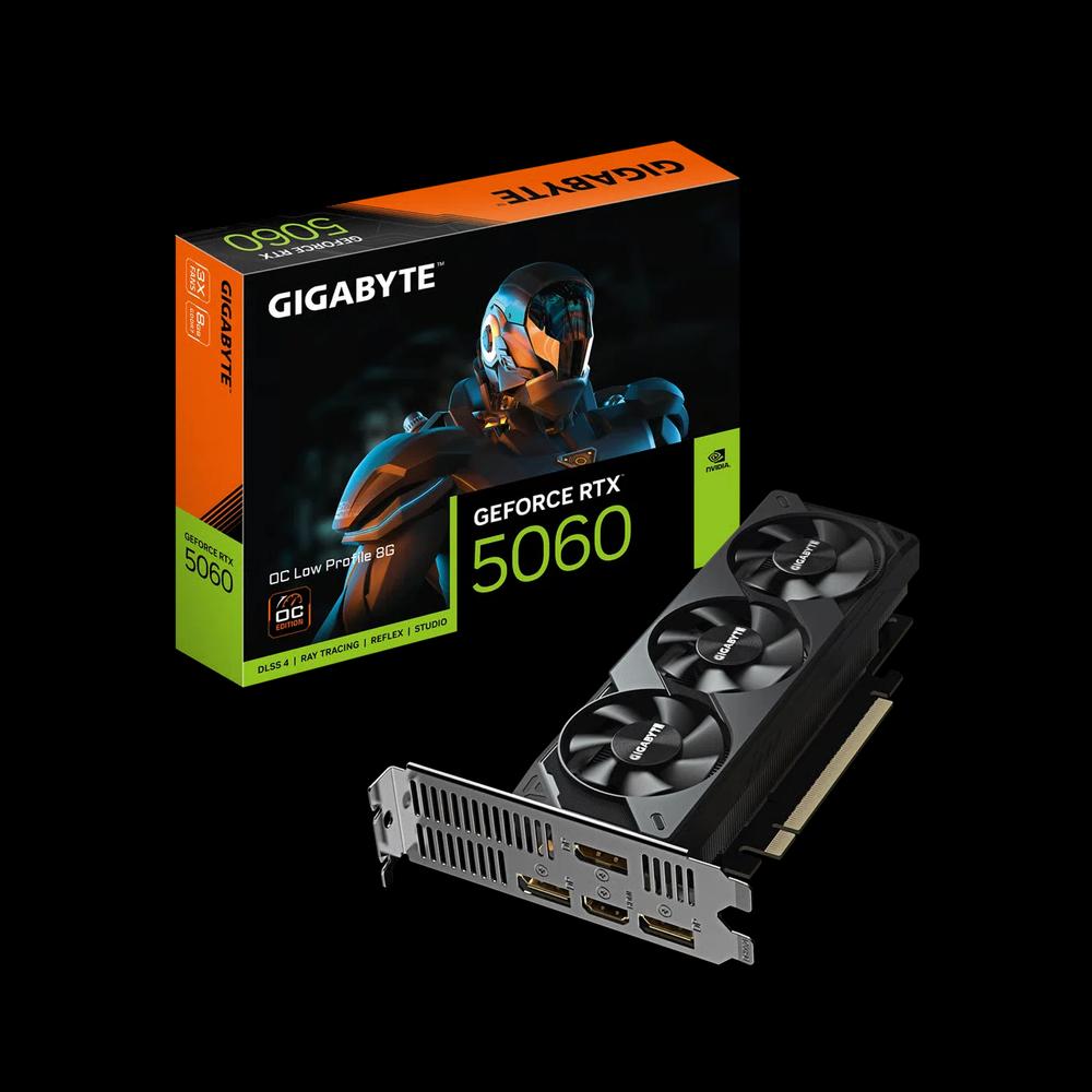 GIGABYTE GeForce RTX 5060 OC Low Profile 8G видеокарта 2