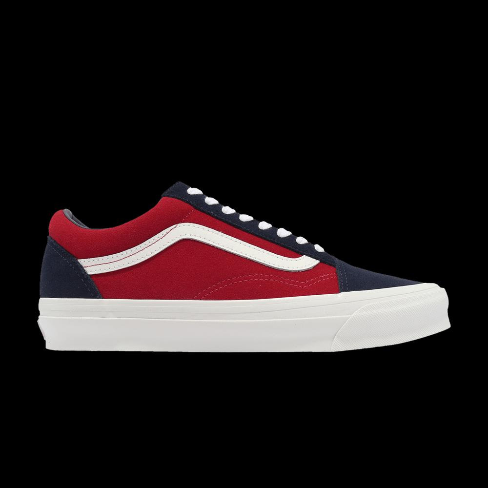 Кроссовки Vans OG Old Skool LX 'Off The Wall - Navy Red' 1