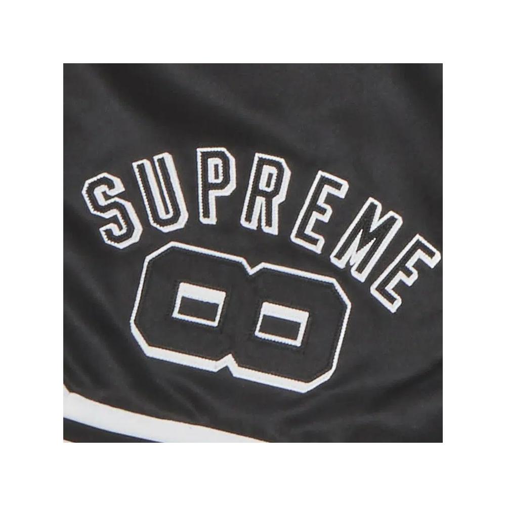 Шорты Supreme x Mitchell & Ness Satin Basketball Short 'Black' 3