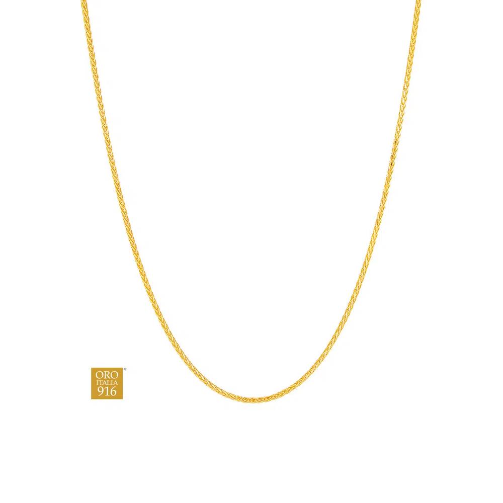 HABIB Oro Italia 916 Жёлтое золото Ожерелье GC22141225(25) (22K Gold) 1