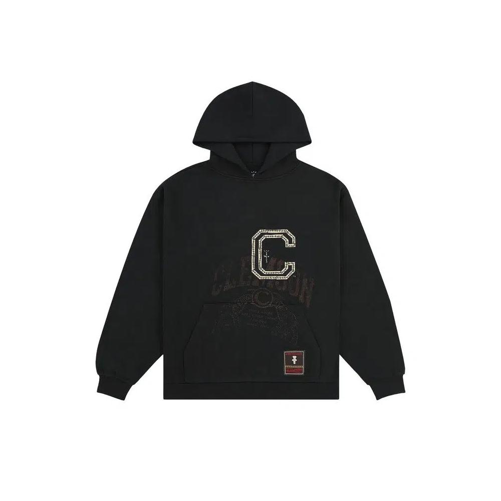 Худи Cactus Jack by Travis Scott x Mitchell & Ness Clemson University Hoodie «Black» 1
