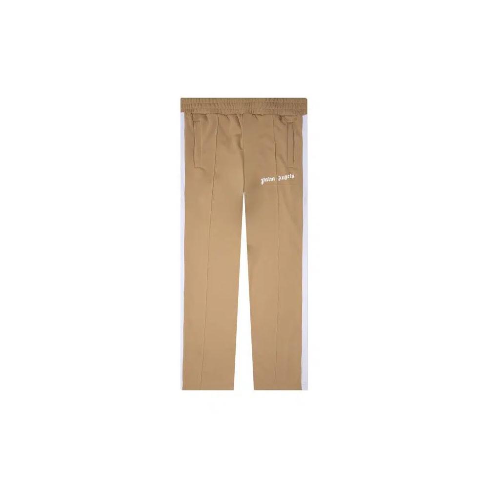 Palm Angels Classic Track Pants «Бежевый/Белый» 1