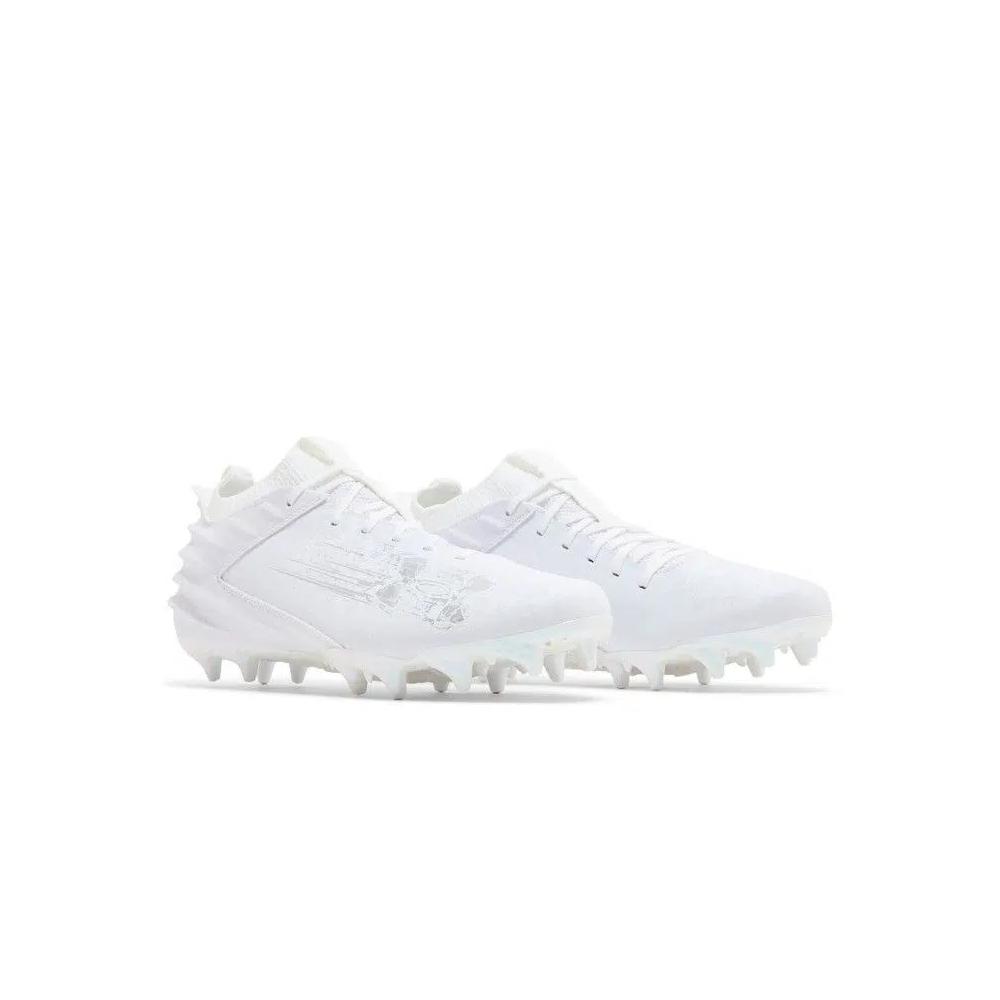 Шиповки Under Armour Blur 2 MC Suede 'White Metallic' 8