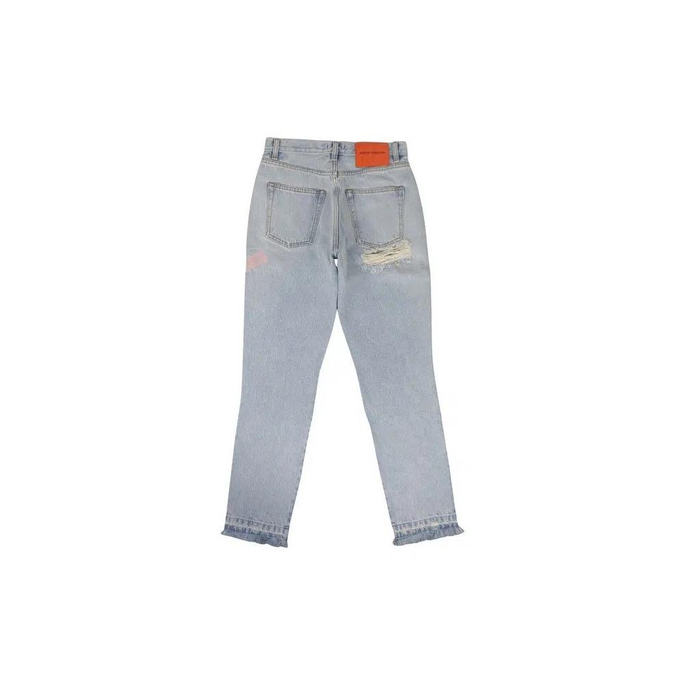 Джинсы Heron Preston Slim Denim 'Light Blue' 2