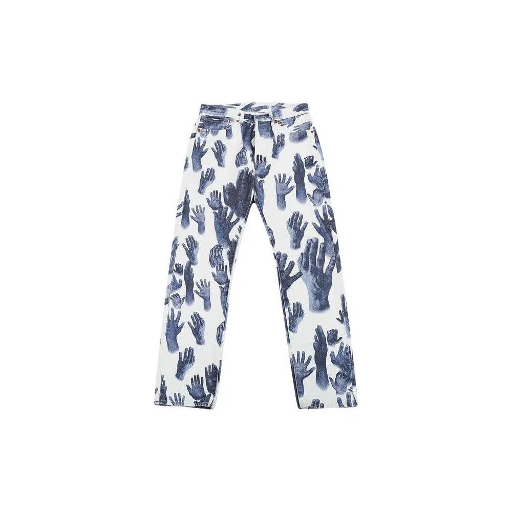 Levi's x Denim Tears 501 Original Fit Jeans 'Белый' 1