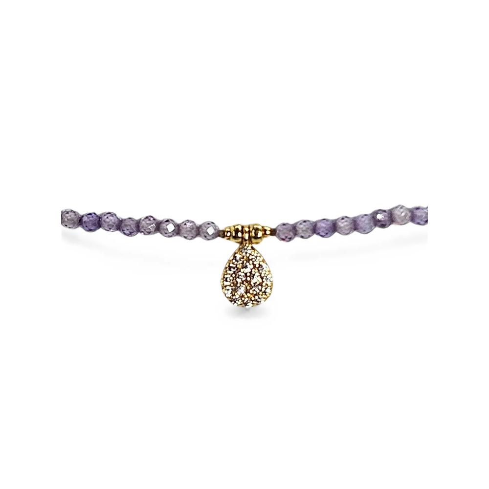 faceted-beaded charm necklace 2
