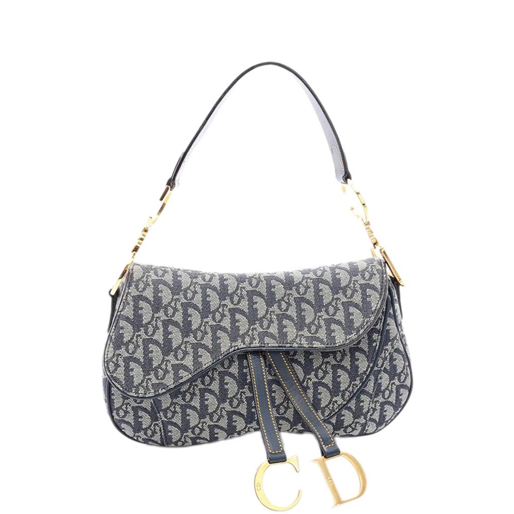 Сумка на плечо Diorissimo Canvas Double Saddle Bag (2010-2026 годы) 1
