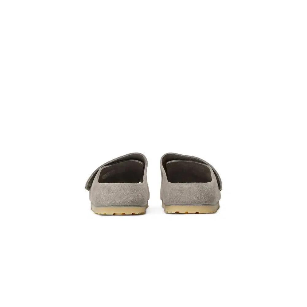 Слайды Fear of God x Birkenstock Los Feliz 'Cement' 6