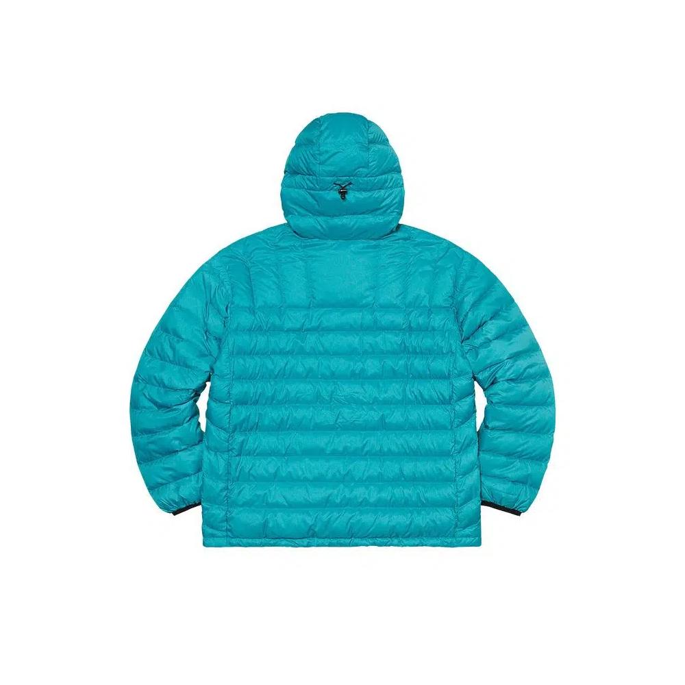 Пуховики Supreme Micro Down Half Zip Hooded Pullover 'Бирюзовый' 2