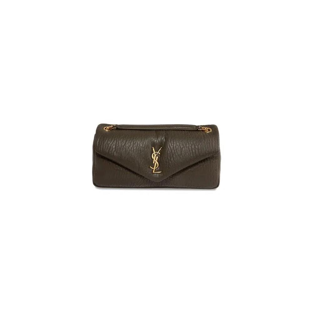 Сумки через плечо Saint Laurent Calypso Chain Bag 'Light Musk' 1