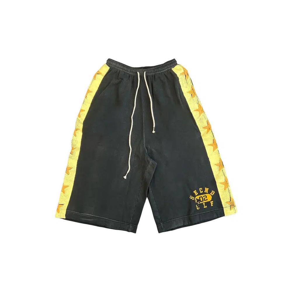 Шорты Secnd Slf Jumbo Practice Short 'Black/Yellow' 1