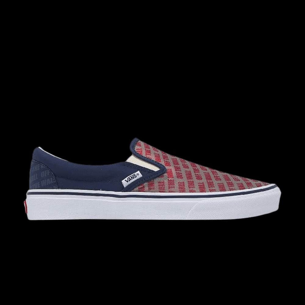 Кроссовки Vans V98CF Slip On 'White Logo Clear' 1