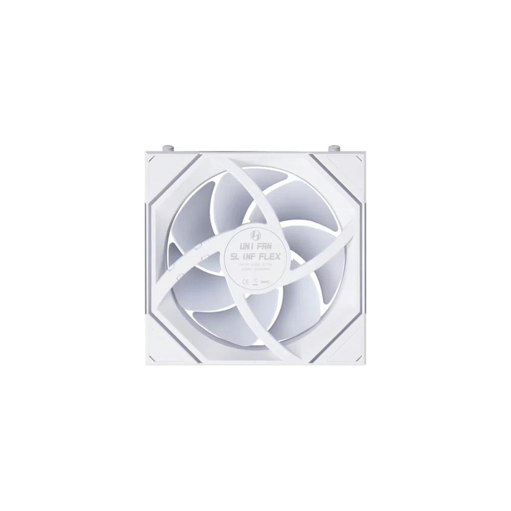 LIAN LI UNI FAN SL-INF FLEX 120 мм одиночный вентилятор - белый 3