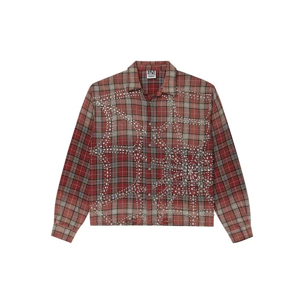 Топы Vale Forever Grinch Flannel 'Красный' 1