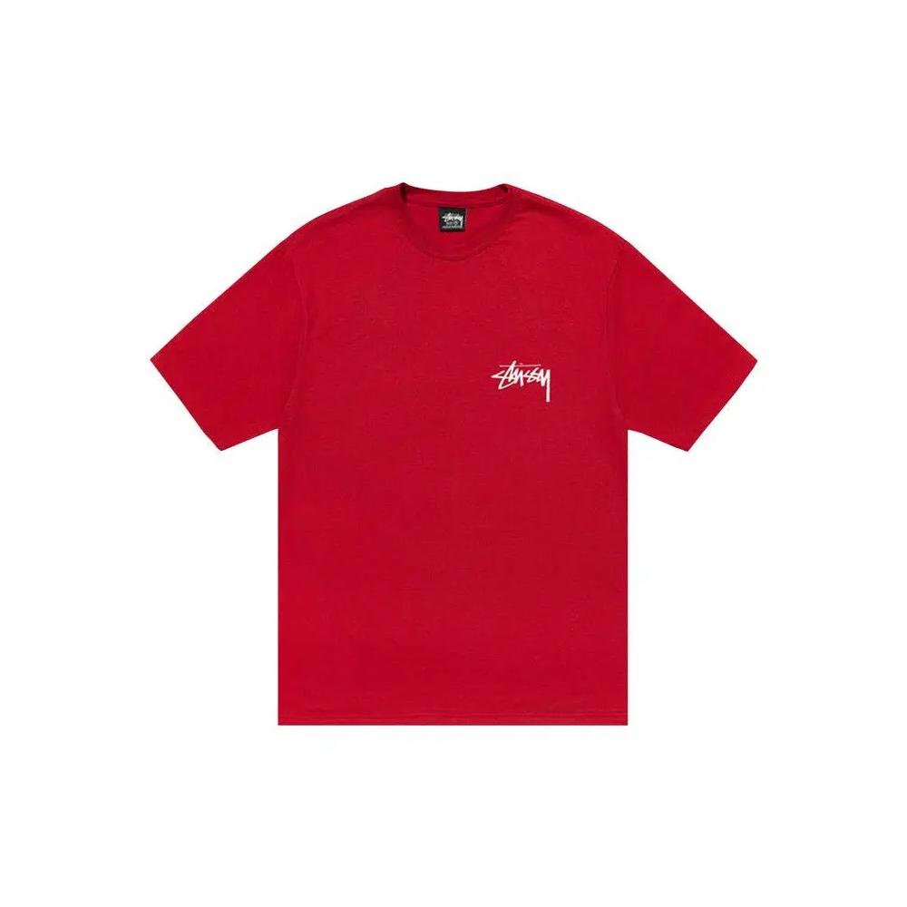 Футболки Stussy Galaxy Tee 'Dark Red' 1