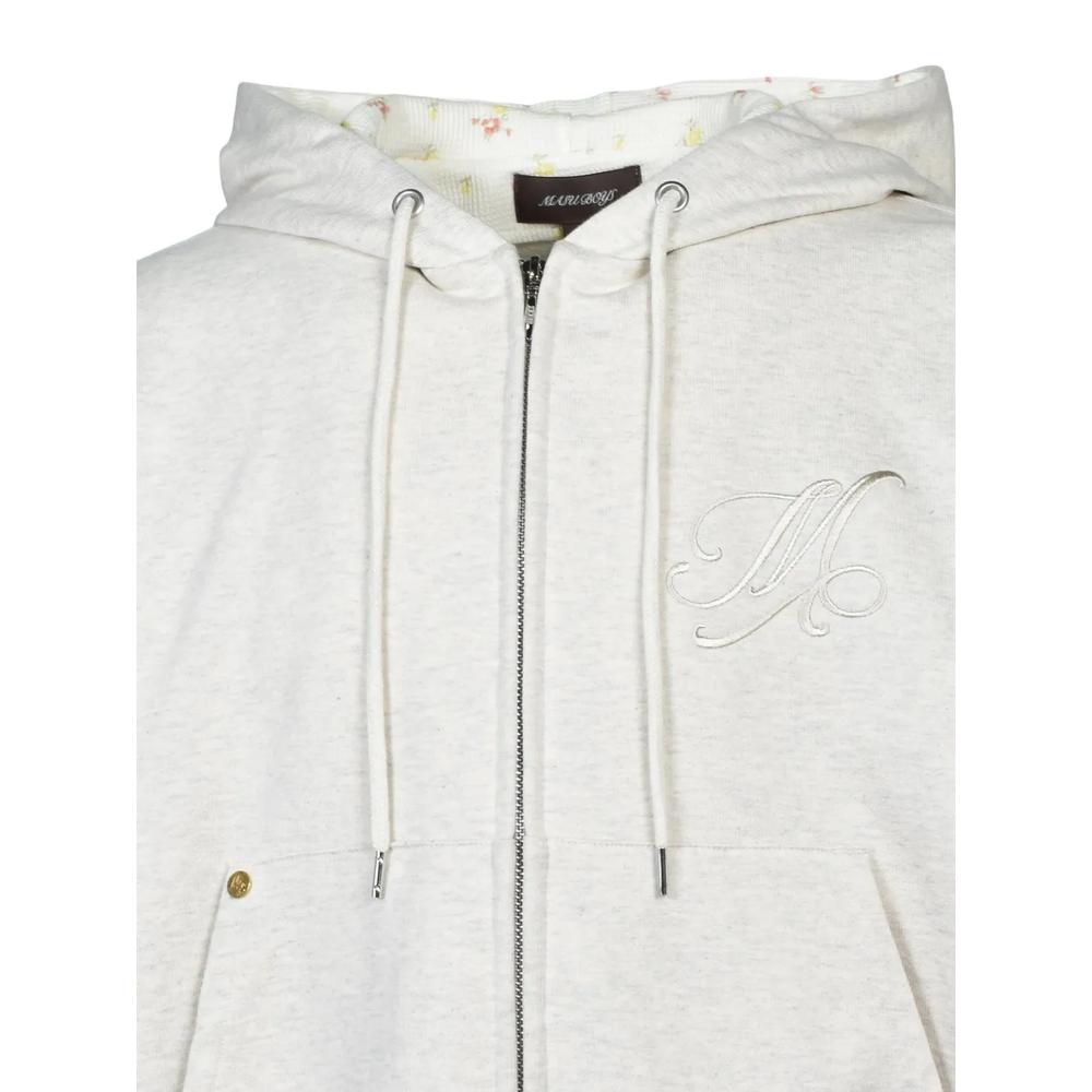 floral-print zip-up hoodie 4