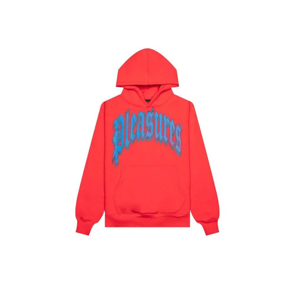 Худи Pleasures Twitch Hoodie 'Burnt Orange' 1