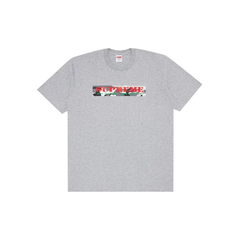 Футболка Supreme Hardcore Tee «Heather Grey» 1