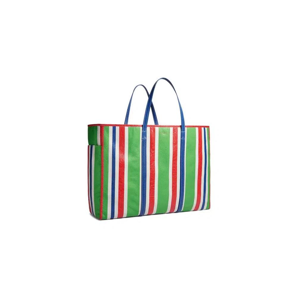 Сумки-тоут Balenciaga Chatelet Leather Tote Bag 'Green/Gold' 2