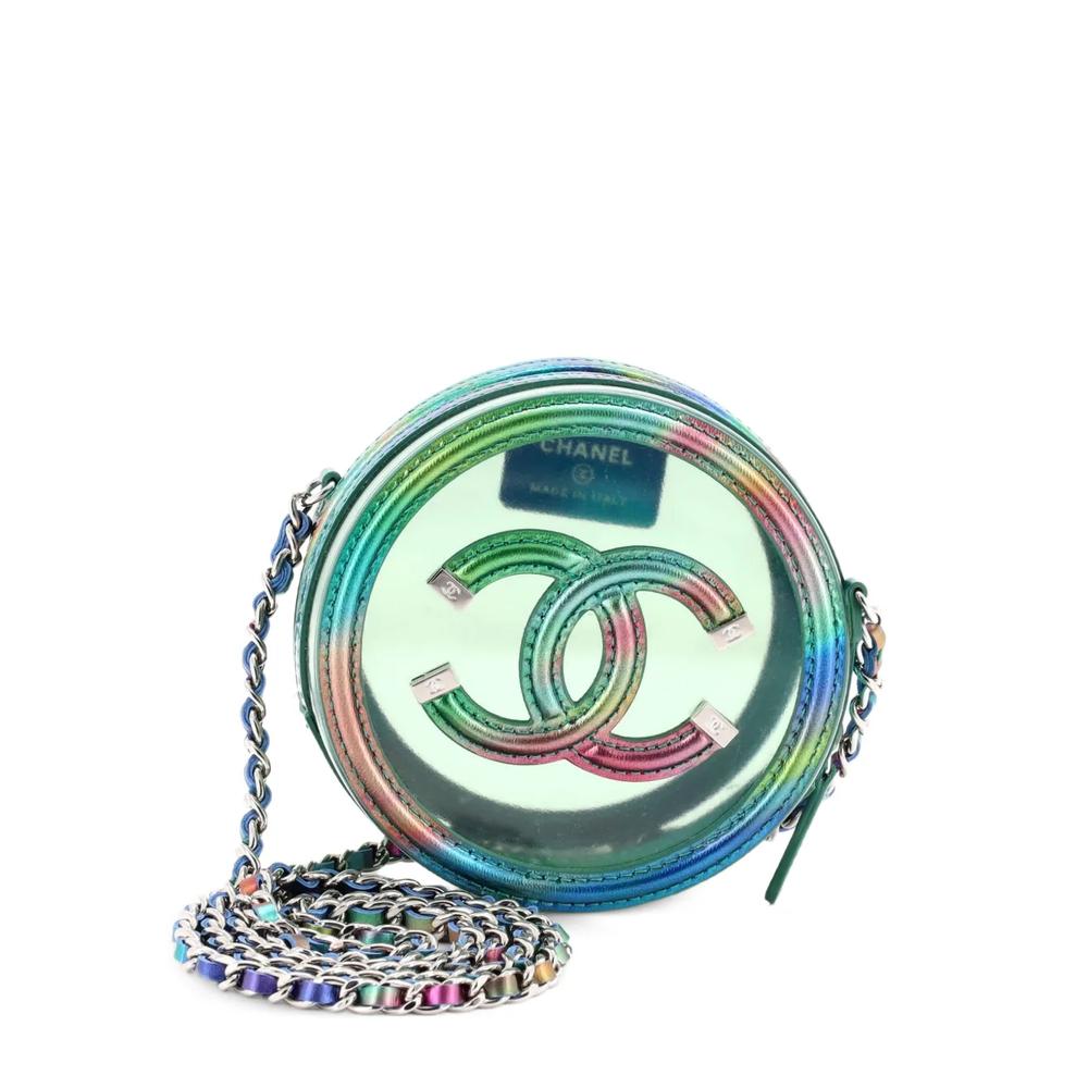 Мини-сумка через плечо Filigree Round Clutch with Chain 1