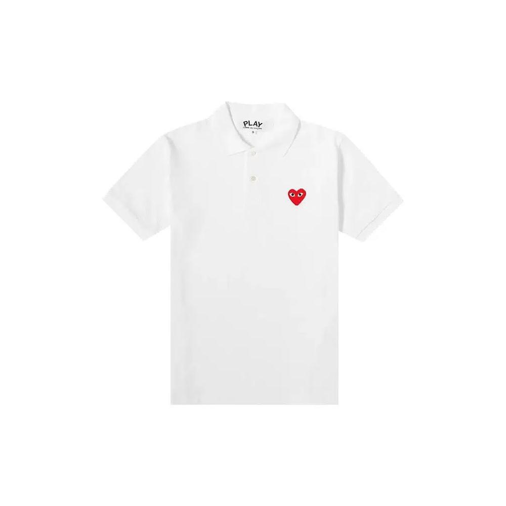 Поло Comme des Garçons PLAY Polo 'Белый' 1