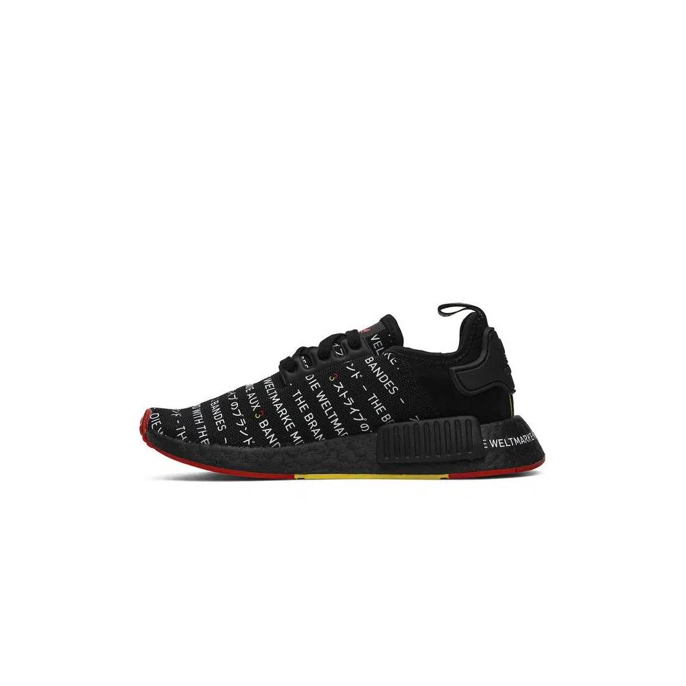 Кроссовки Adidas NMD_R1 'Black White Yellow' 3