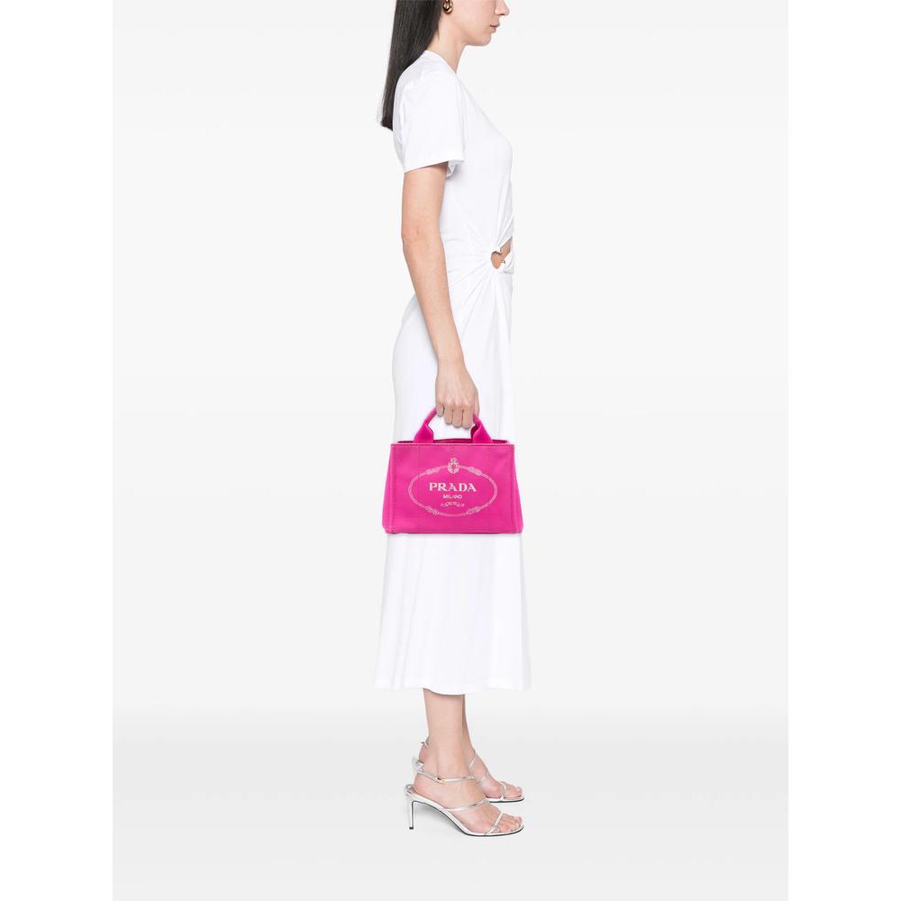 2013-2026 Small Canvas Canapa Logo Tote satchel 2