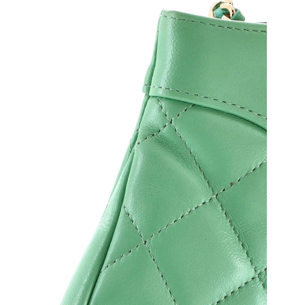 31 Shopping Bag Clutch with Chain Quilted Lambskin Small crossbody bag 5