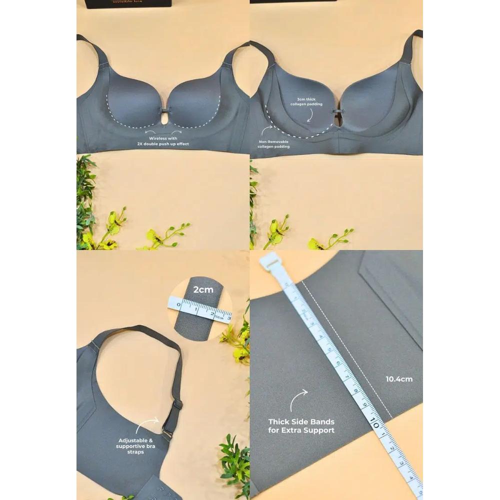 Бюстгальтер Premium Miller Seamless Wireless Push Up коричневый 5