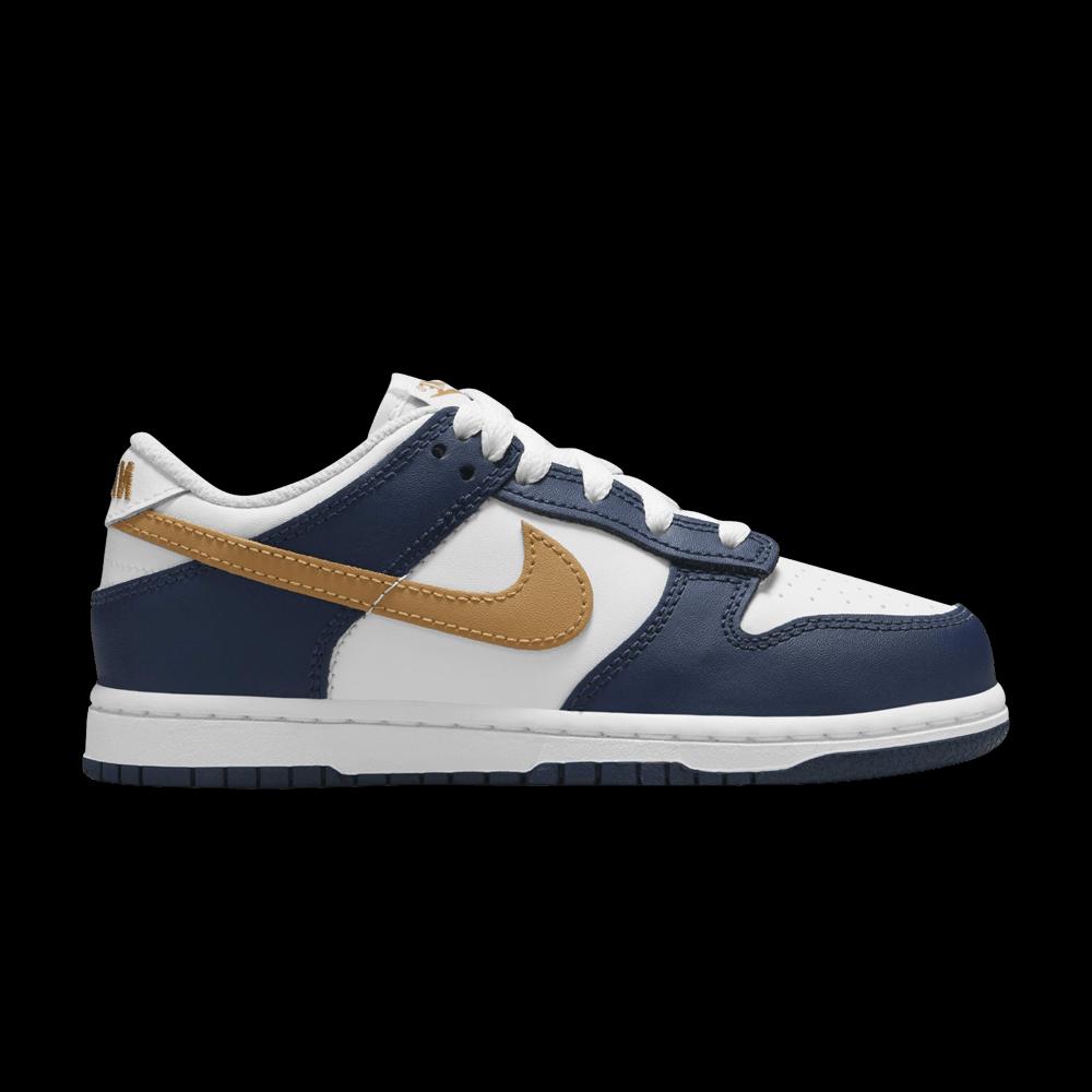 Кроссовки Nike Dunk Low PS 'Midnight Navy Wheat' 1