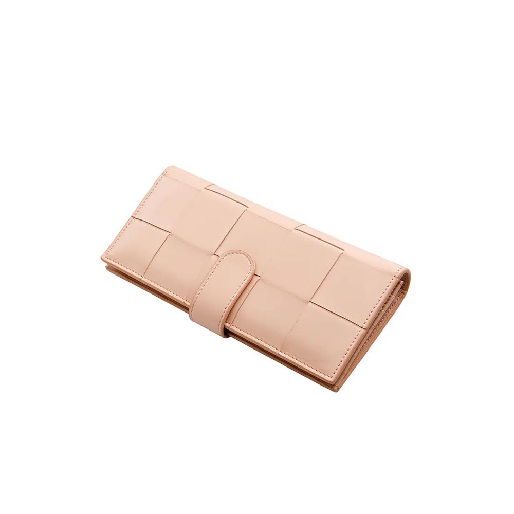 Длинный бифолд-кошелек Esfolar - ES-240315 - Розовый 4