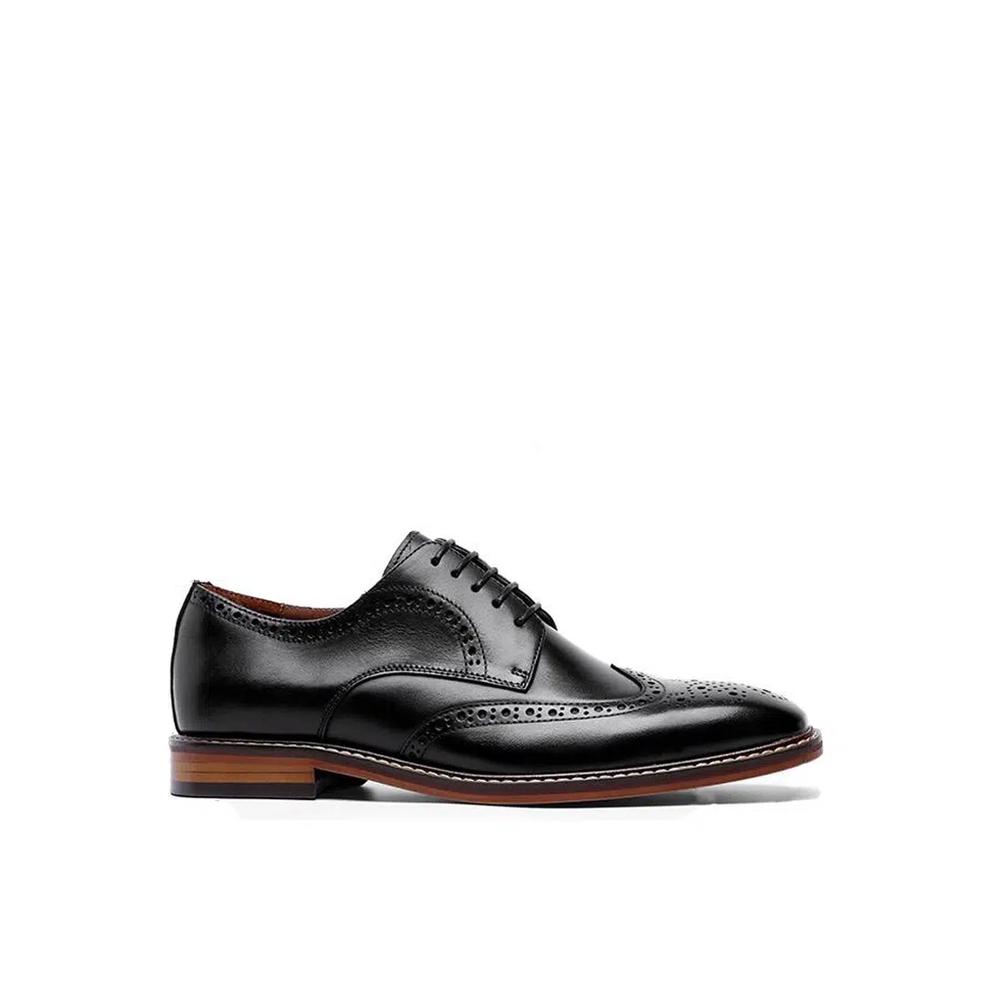 Дерби из винтажной кожи с мыском Wing Tip DS6737 1