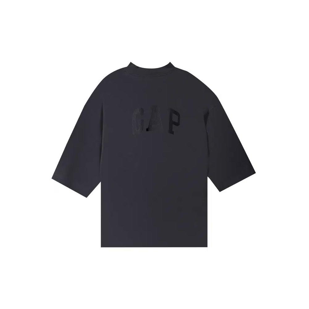 Футболки Yeezy Gap Engineered by Balenciaga Dove 3/4 Sleeve Tee 'Black' 1