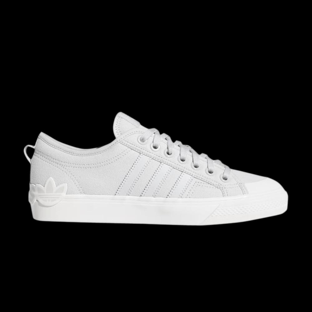 Кроссовки Adidas Nizza 'Oversize Heel Logo - Light Solid Grey' 1