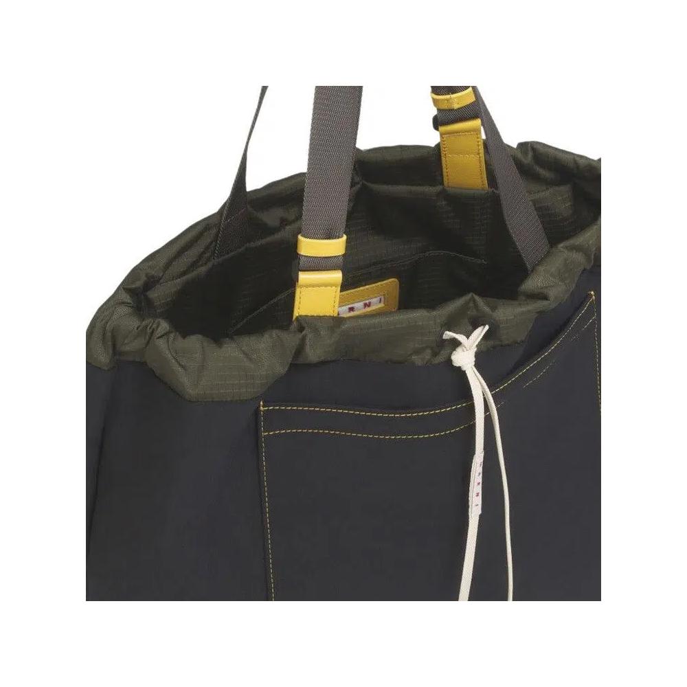 Сумки-тоут Marni Drawstring Tote Bag 'Black' 3