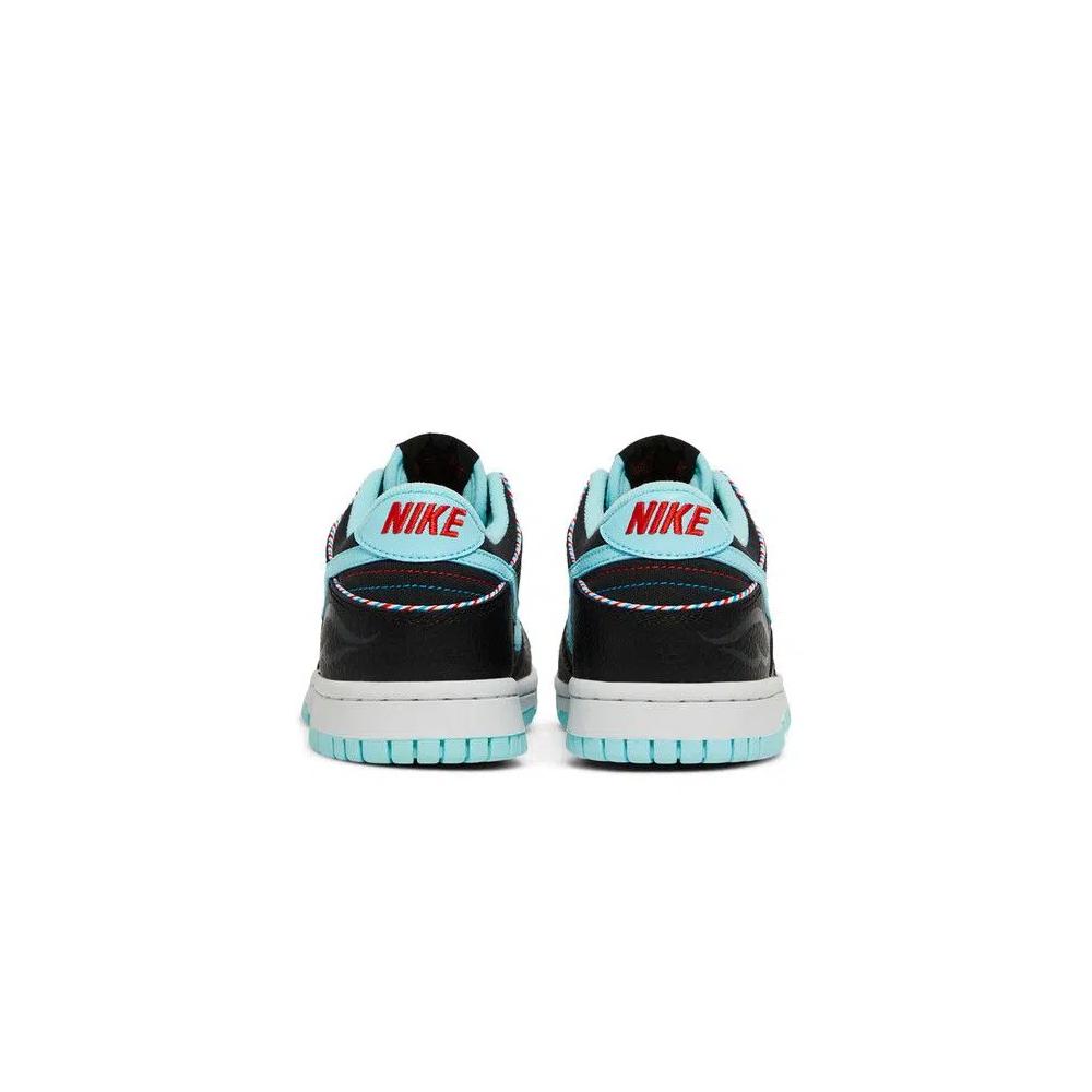 Кроссовки Nike Dunk Low SE GS 'Barber Shop - Black' 6
