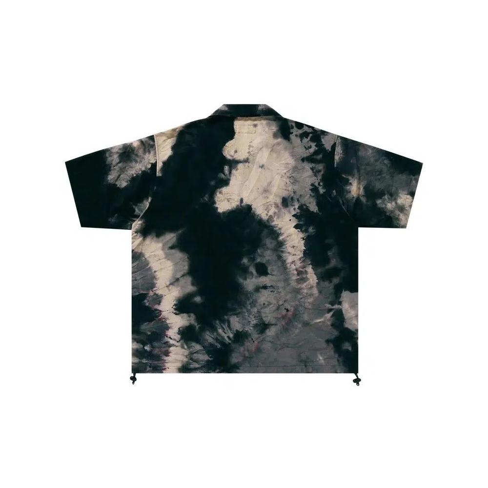 Поло BAPE Chusen One Point Open Collar 'Черный' 2