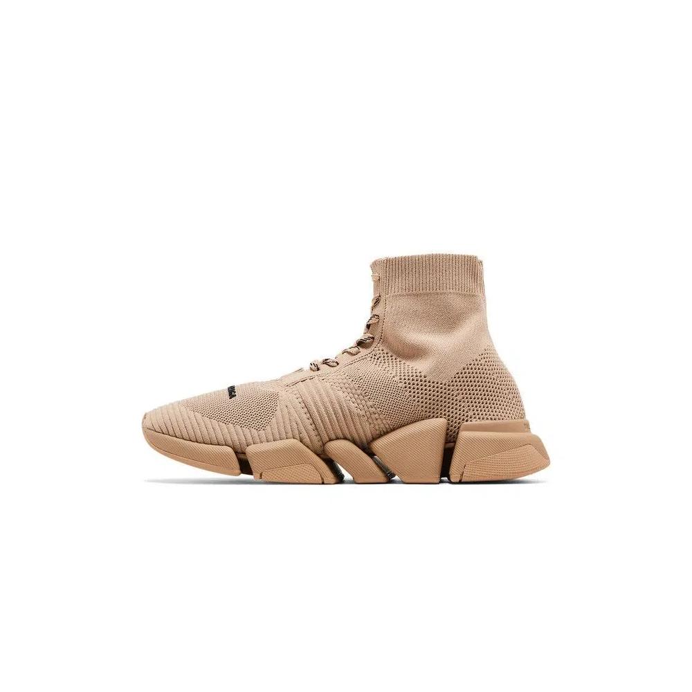 Кроссовки Balenciaga Speed 2.0 Lace-Up Sneaker 'Бежевый' 3