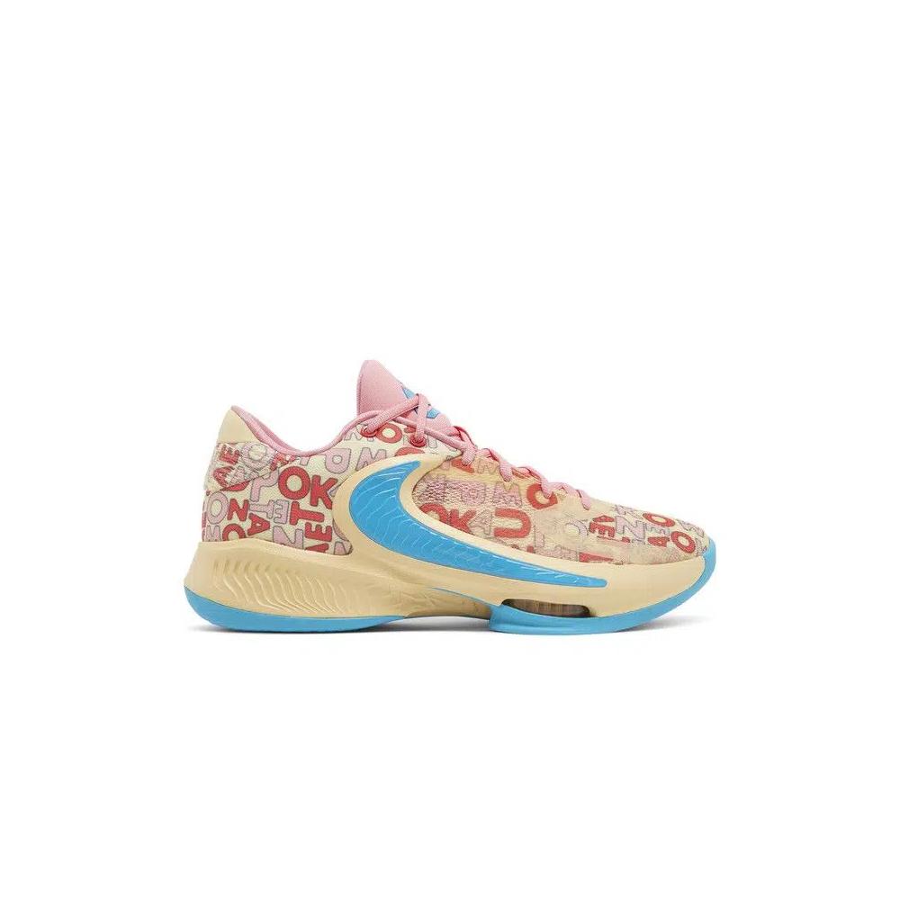 Кроссовки Nike Zoom Freak 4 'Letter Bros - Coral' 1