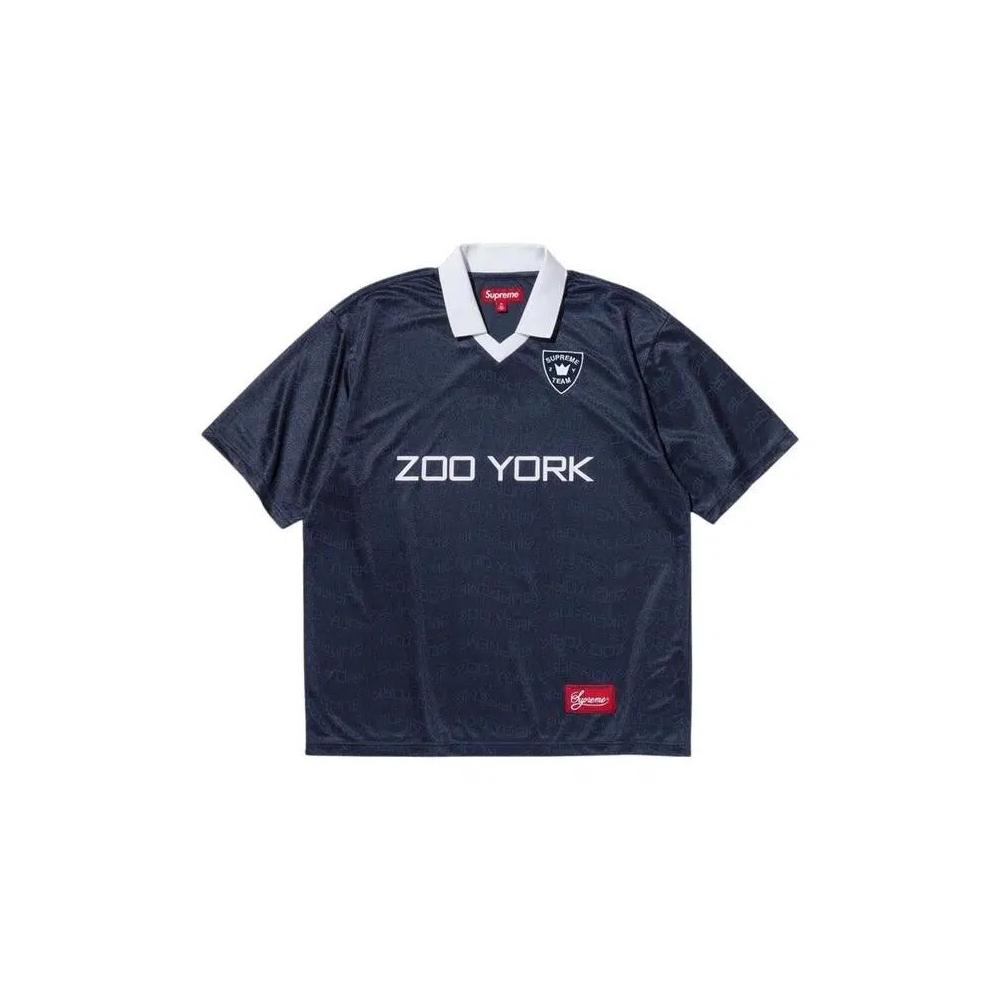 Топ Supreme x Zoo York Soccer Jersey 'Navy' 1