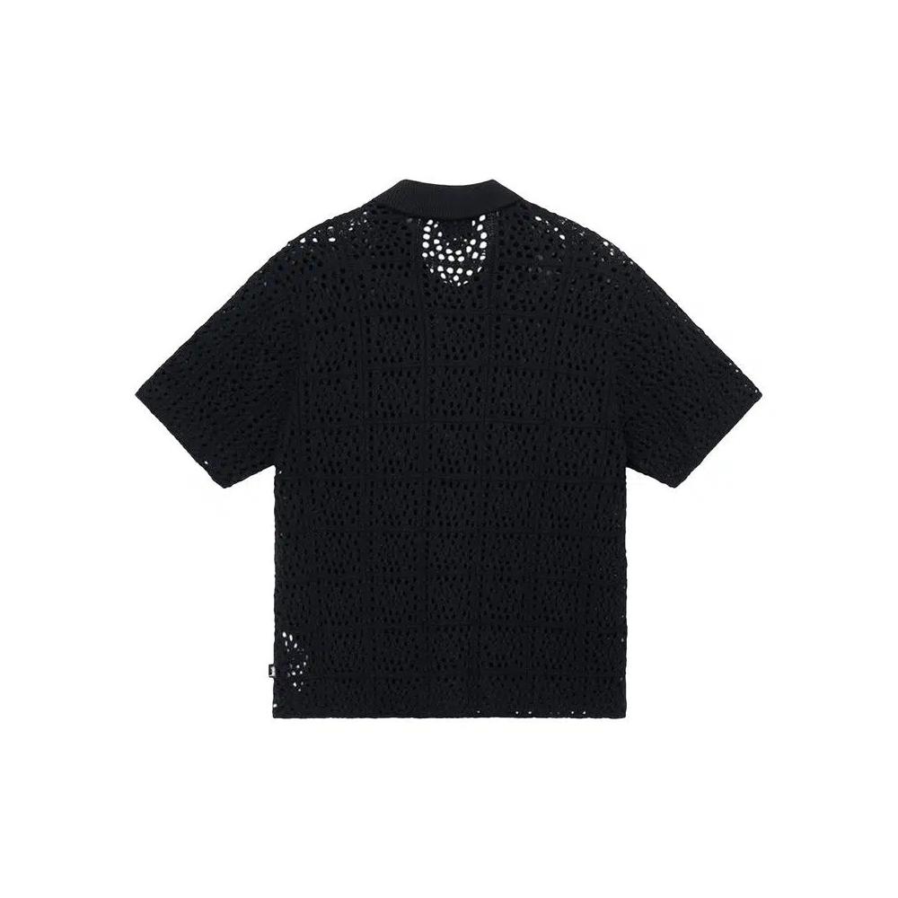 Верхняя одежда Stussy Crochet Shirt 'Black' 2