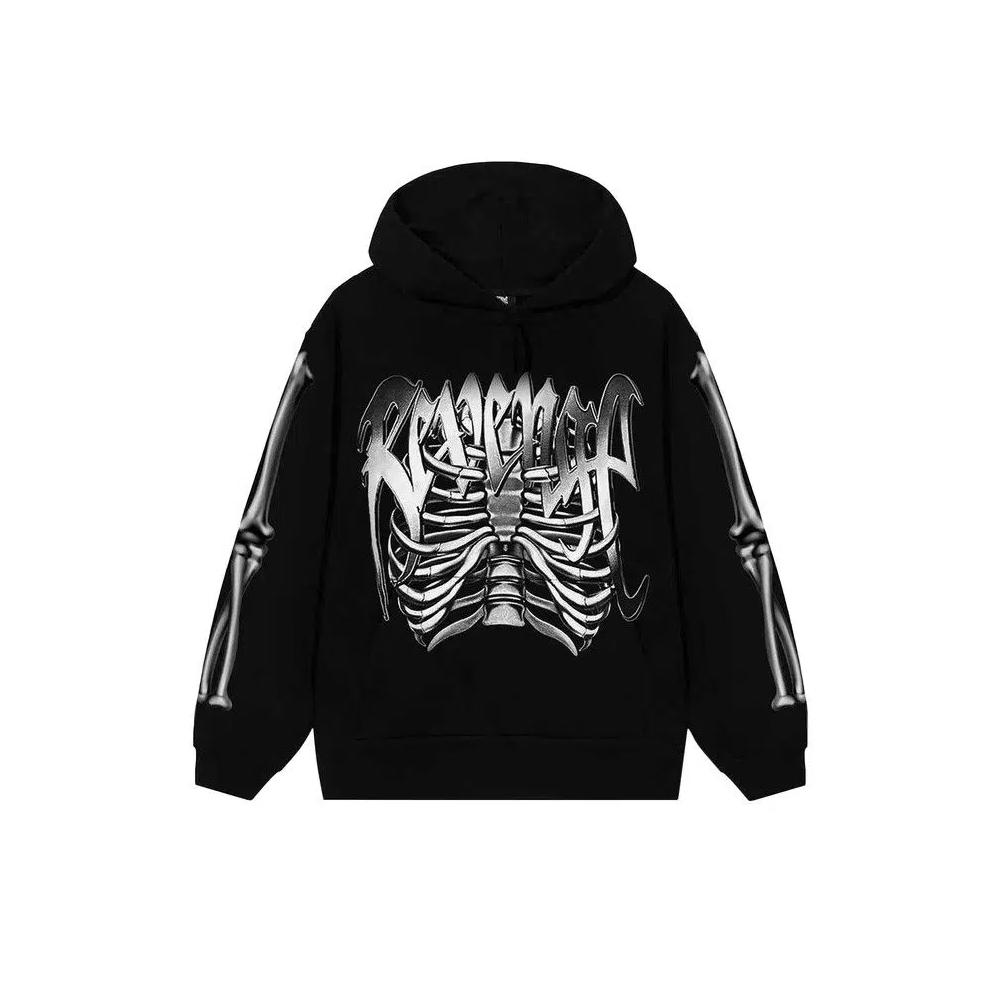 Худи Hoodies Revenge Chrome Skeleton 'Black' 1