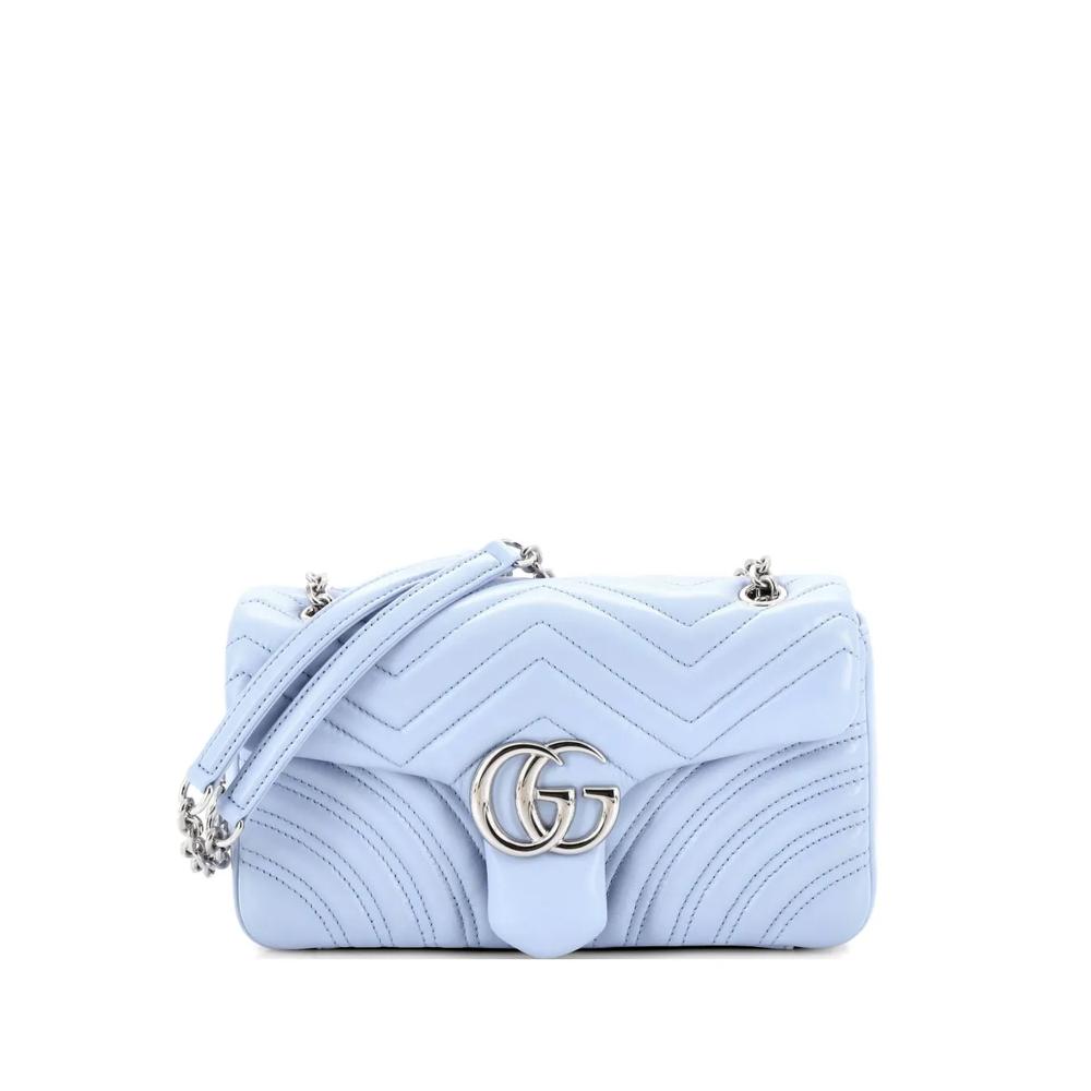 Сумка на плечо GG Marmont Flap Bag Matelasse Leather Medium 1