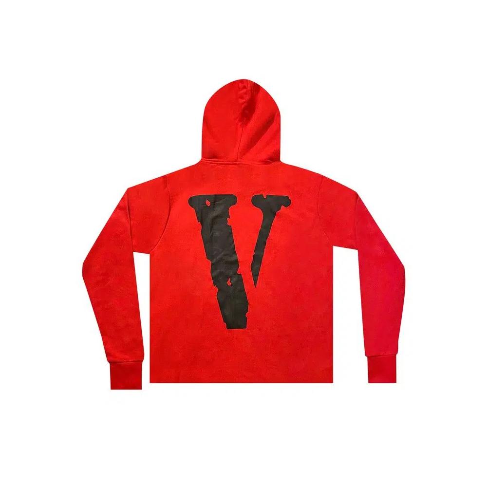 Худи Vlone Friends Hoodie 'Red/Black' 2