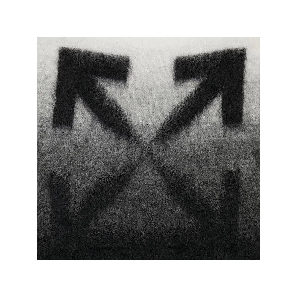 Свитеры Off-White Diag Brushed Knit Crewneck 'Black' 3