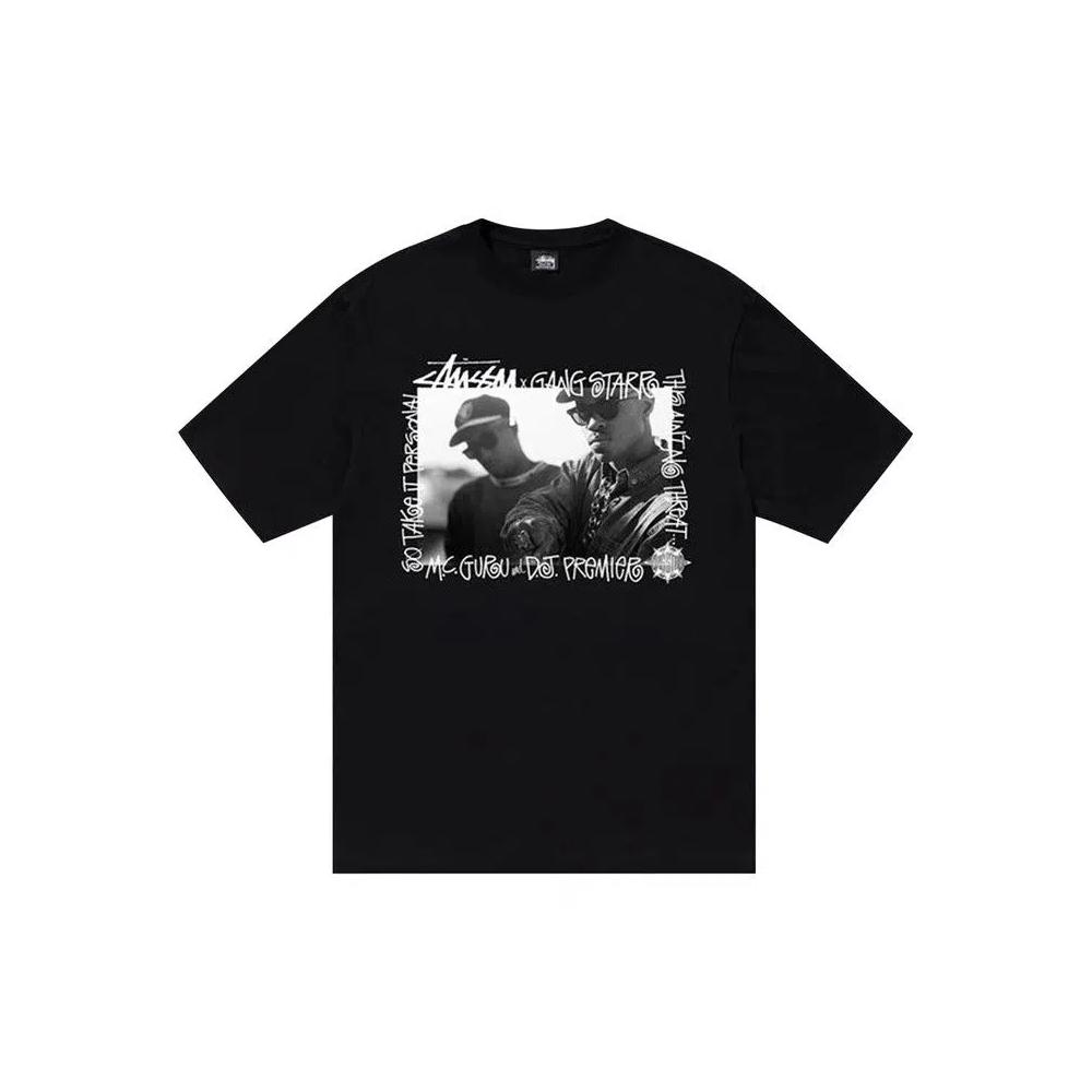 Футболки Stussy Gang Starr Take It Personal Tee 'Black' 1