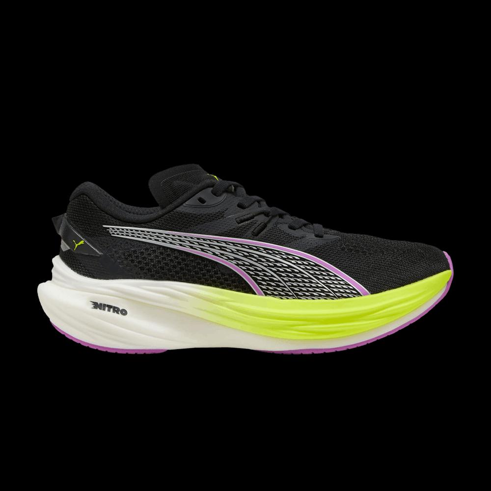 Кроссовки Puma Wmns Deviate Nitro 3 'Black Yellow Alert Magenta' 1