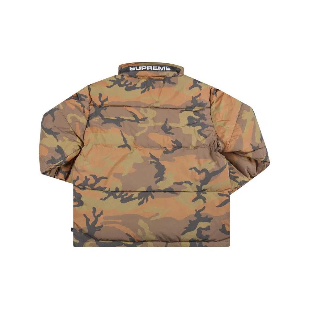 Пуховики Supreme Reflective Camo Down Jacket 'Оранжевый' 2