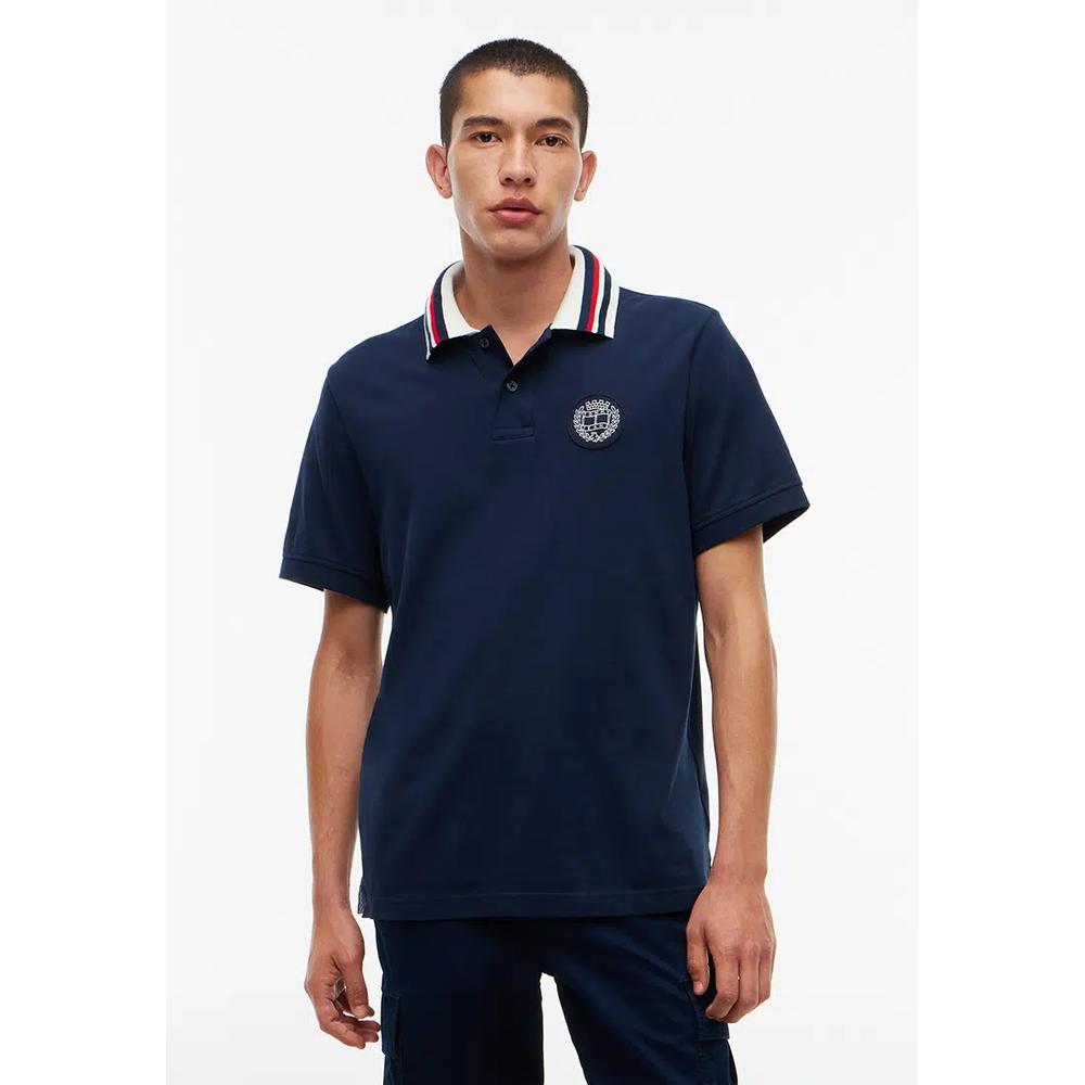 Обычная поло Regular Wavy Crest - Tommy Jeans 1